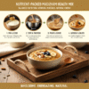 Magizham health mix image explaning how to cook magizham health mix in four step process