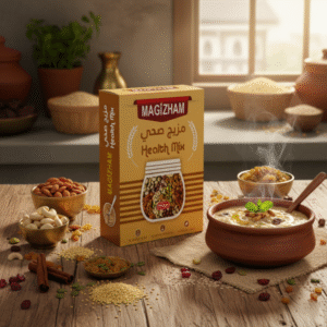 AI generated product image of magizham health mix