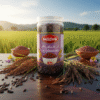 AI generated product image of magizham Karunkuruvai Rice