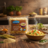 AI generated product image of magizham foxtail millet noodles