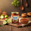 AI generated product image of magizham kadaranga pickle