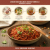 RED RICE VERMICELLI. image explaning how to cook magizham red rice Vermicelli in four step process.