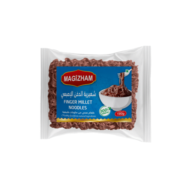 product image of magizham finger millet noodles with all the nutrition values