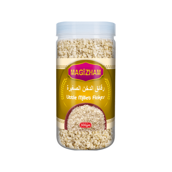 product image of magizham little millet flakes.