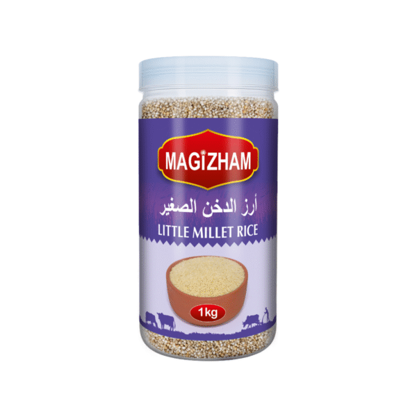 product image of magizham little millet rice.