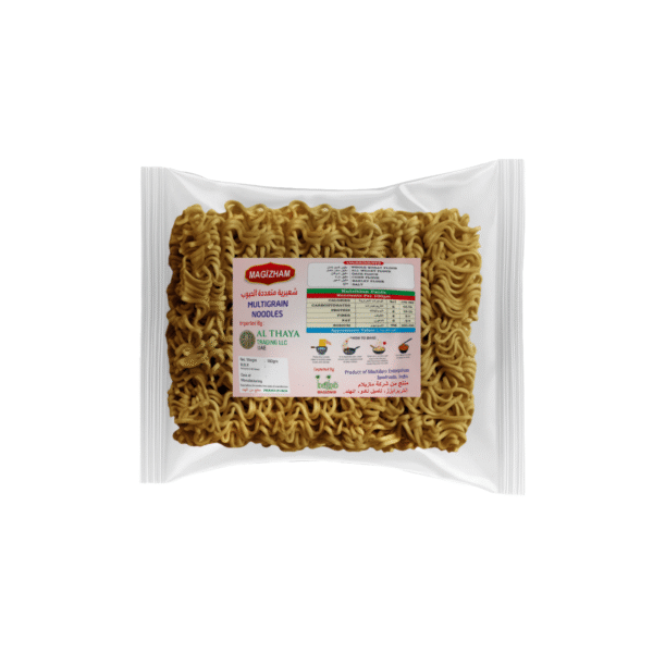 magizham-mutligrain-noodles (2) product image of magizham multigrain noodles with all the nutrition values.