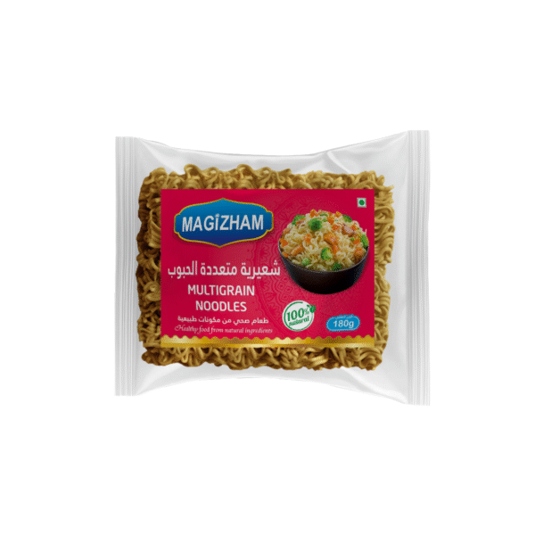 magizham-mutligrain-noodles product image of magizham multigrain noodles with all the nutrition values.