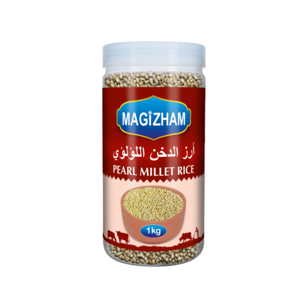 product image of magizham pearl millet rice.