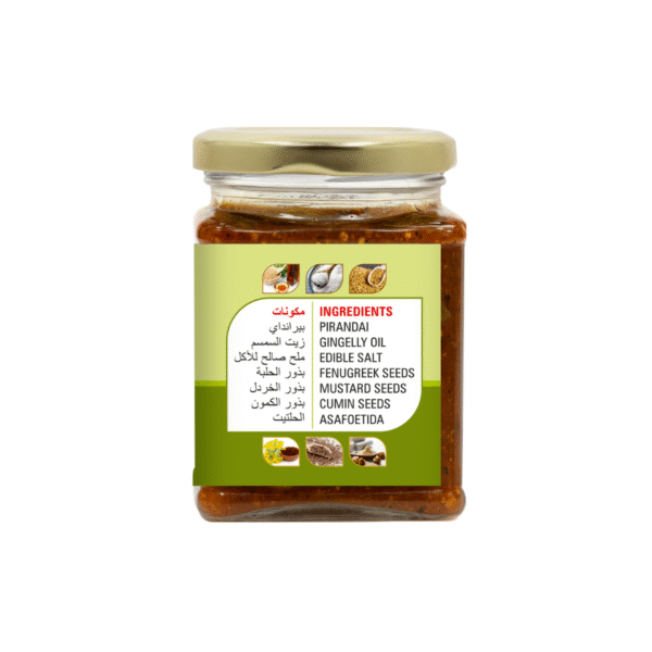 magizham-pirandai-thokku-2 product image of magizham pirandai thokku with all the nutrition values.