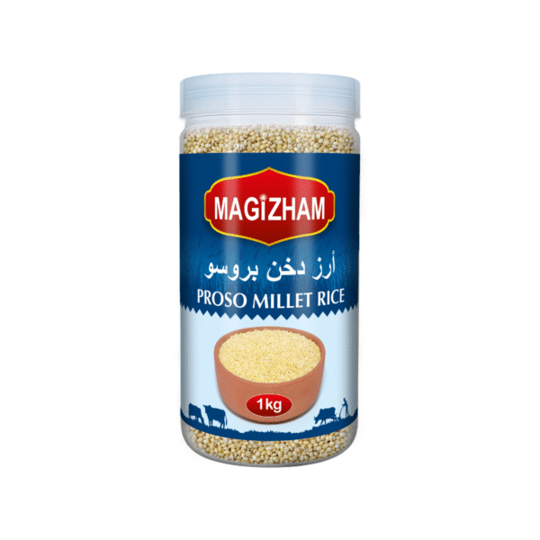 product image of magizham proso millet rice.