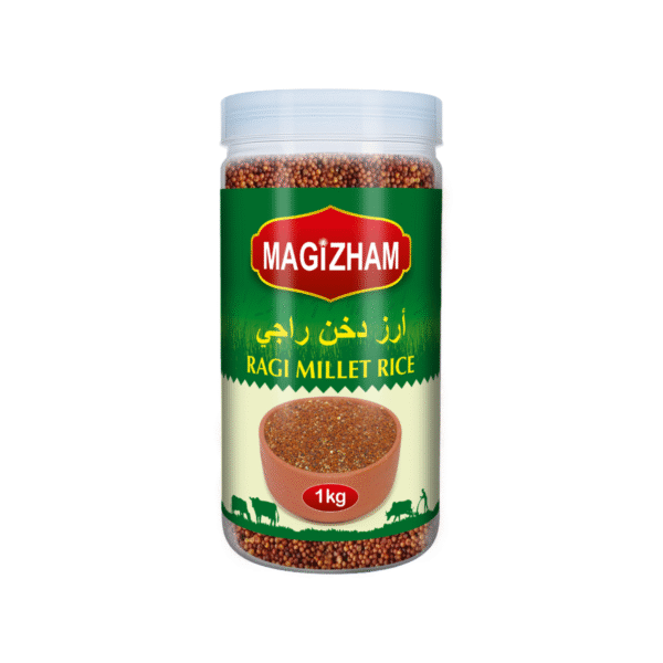 product image of magizham ragi millet rice.