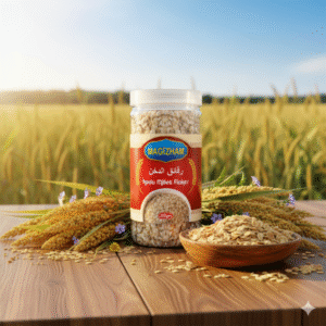 AI generated product image of magizham kodo millet flakes